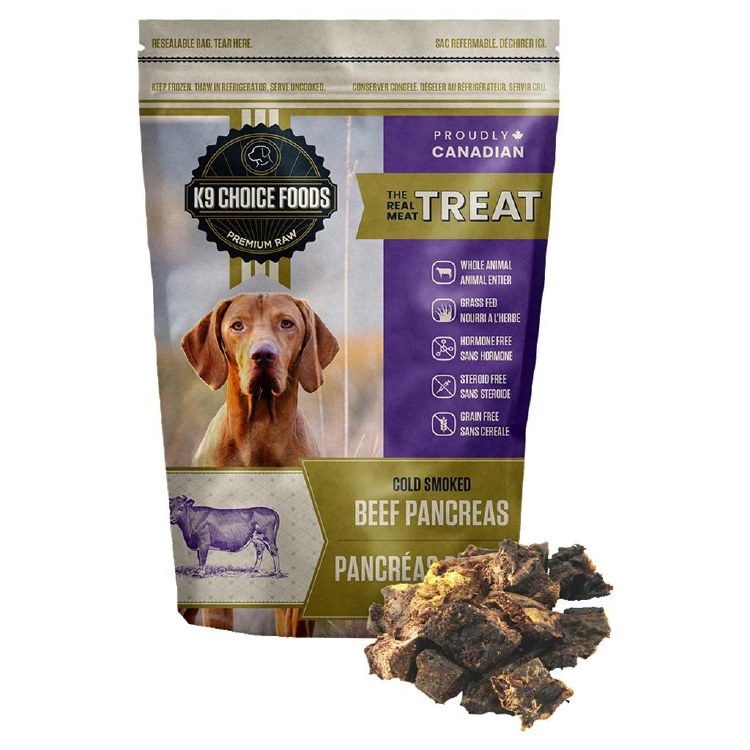 K9 Choice Smoked Pancreas 227g
