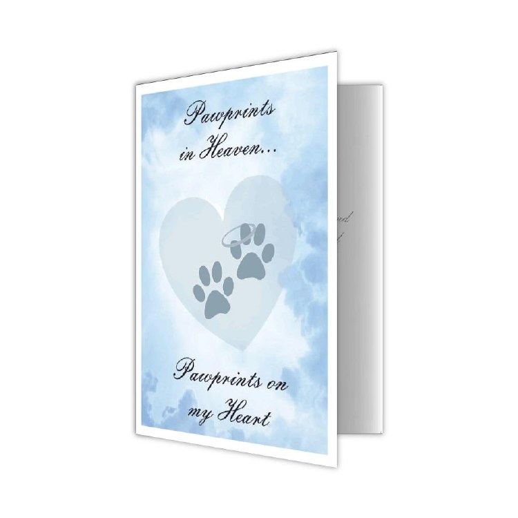 Card- Pawprints in Heaven
