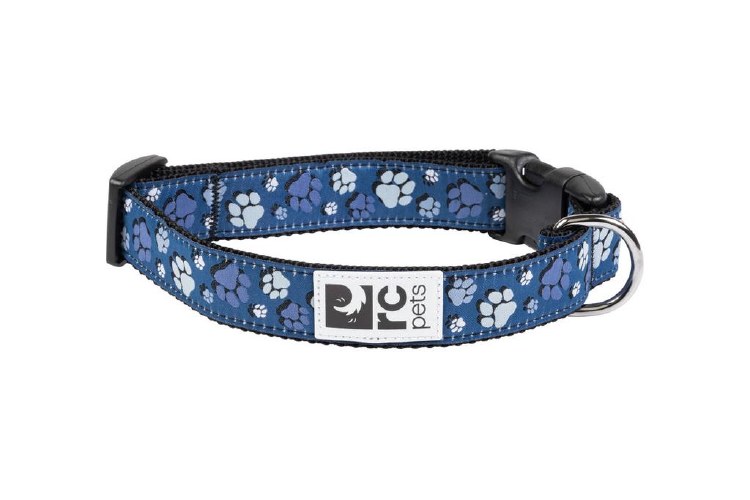 RC Clip Collar 1x 15-25" Blue Tracks