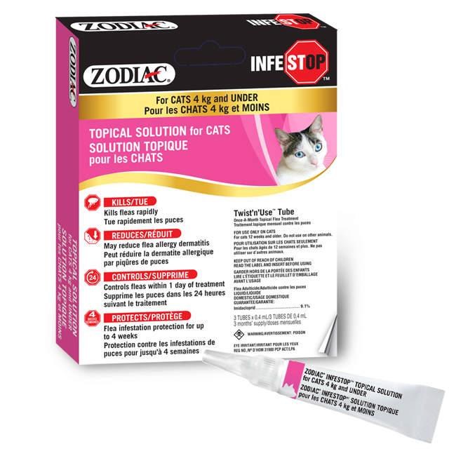 Infestop Cat 4 month Under 4Kg