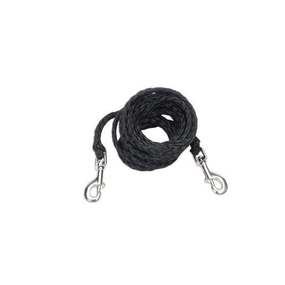 Tie Out Rope 3/8x15ft Bk