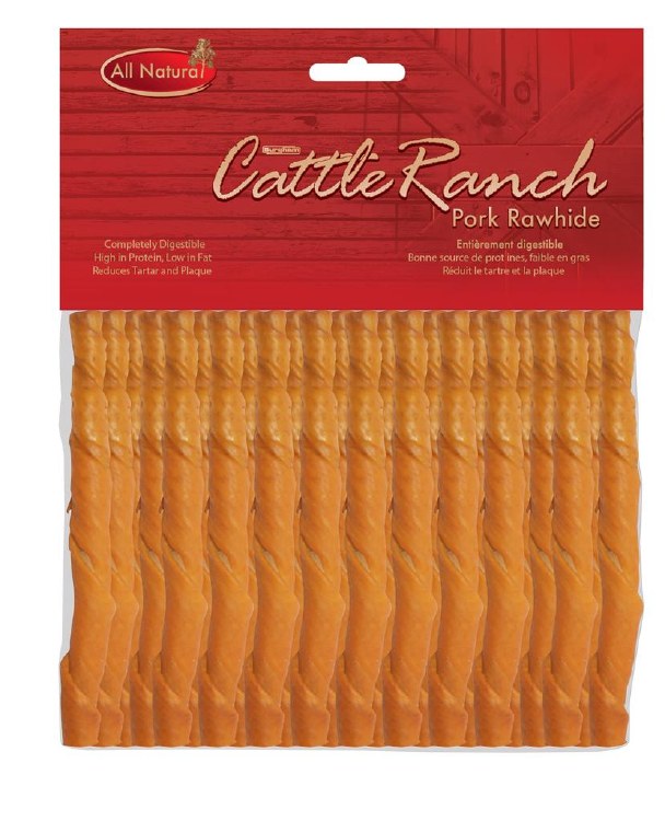 Porkhide Twists Sm 25pk