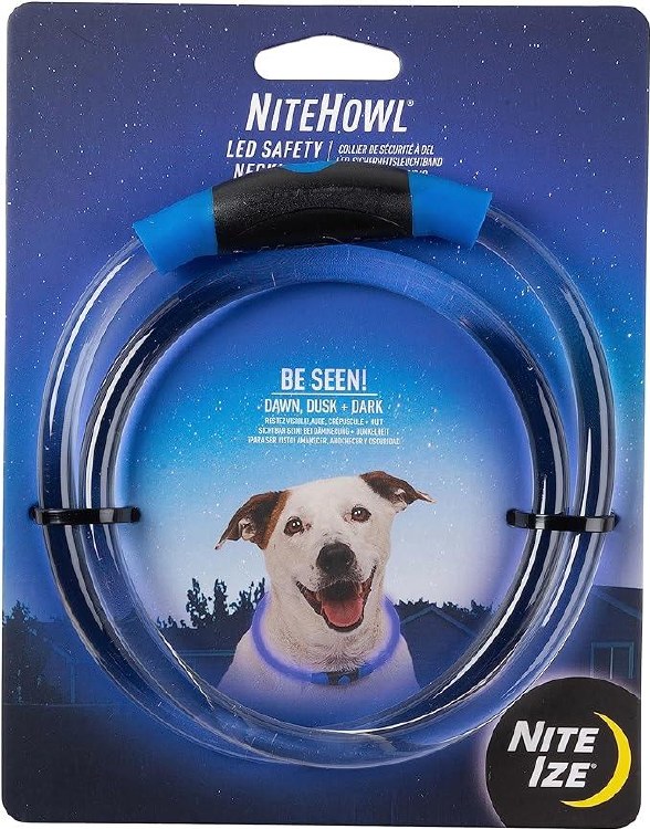 Nite Howl Lighted Collar Bl