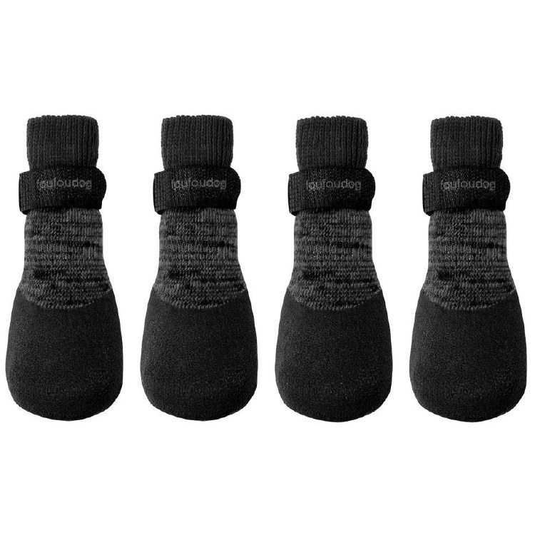 Rubber Dipped Socks Black 4