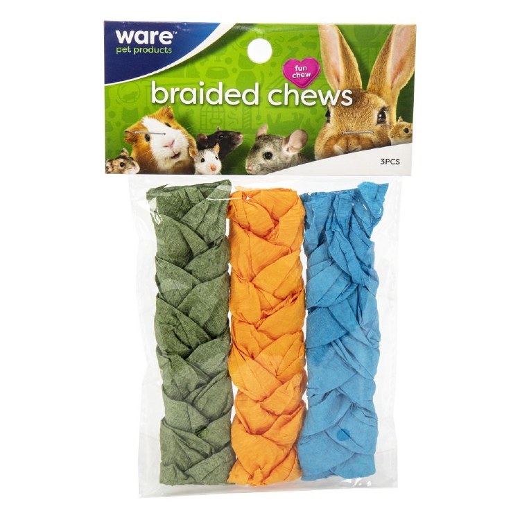 Ware Braided Chew L 3pk