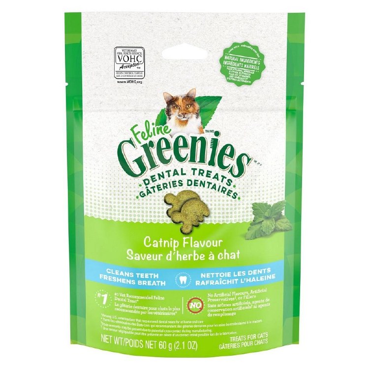 Feline Greenies Catnip Treats 2.1oz