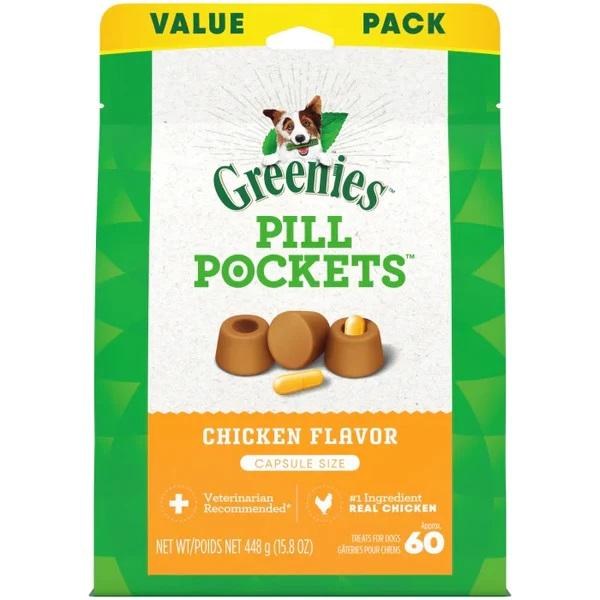Pill Pockets Chicken Lg 15.8oz