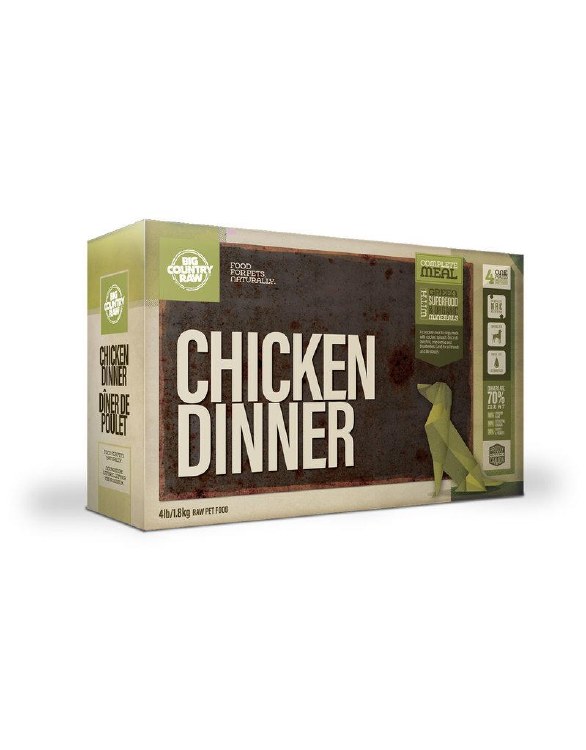 BCR Chicken Dinner 4lb Carton