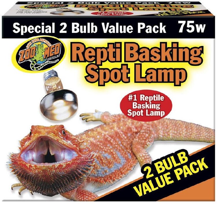 Basking Bulb 2pk 75w