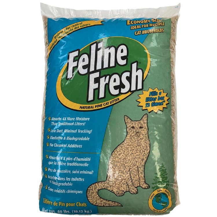 Feline Fresh Non Clumping Pelleted Litter 9kg
