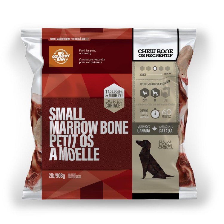 BCR Bones Raw Small 2in 2lb
