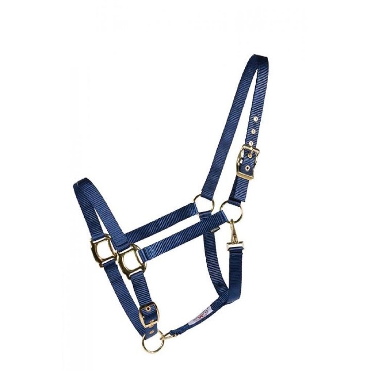 Western Rawhide Adjustable Nylon Halter Pony Nv