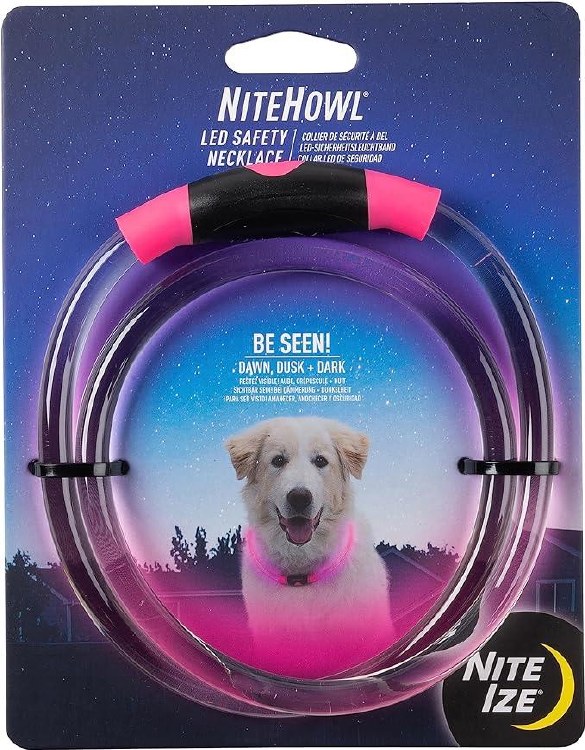 Nite Howl Lighted Collar Pk