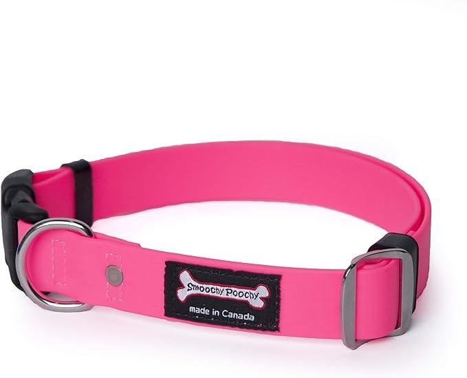 Smoochy Poochy Poly Collar M Hot Pink