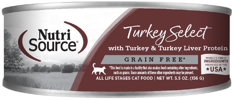 NutriSource Turkey & Turkey Liver 5.5oz