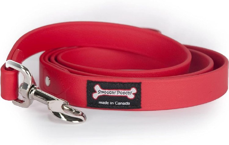 Smoochy Poochy Poly Leash 1x 5' Red