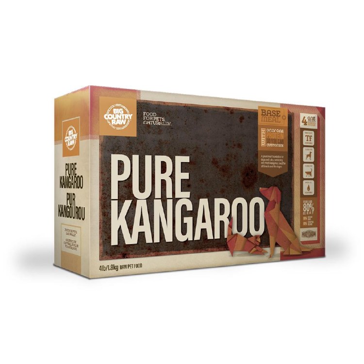 BCR Pure Kangaroo 4lb Carton