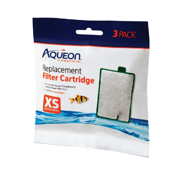 Filter Cartridge- Aqueon XSm 3pk