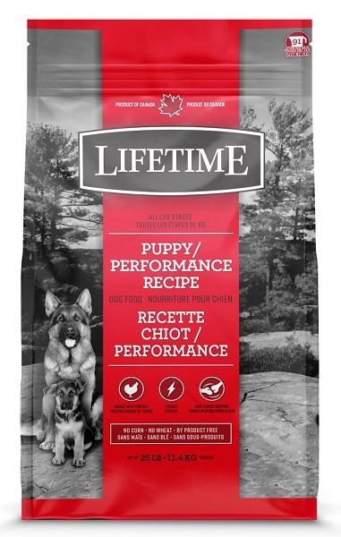 Lifetime Puppy/Performance 25lb