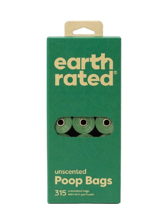 Earth Rated PoopBags Rolls 315's Unscented