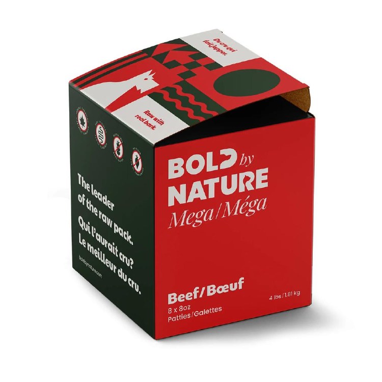 Bold Mega Beef Patties 4lb