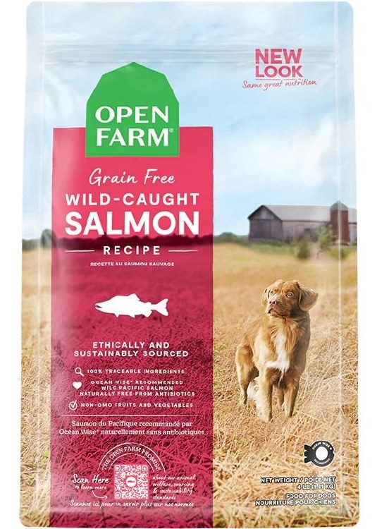 Open Farm Grain Free Wild-Caught Salmon 11lb