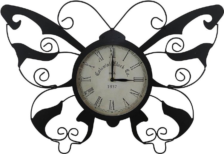 Clock-Butterfly