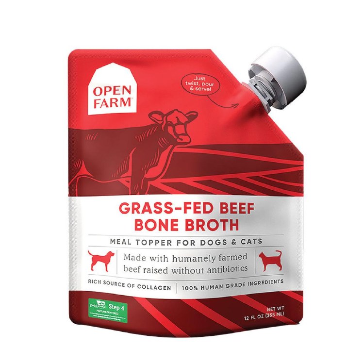 Open Farm Bone Broth Beef 12oz