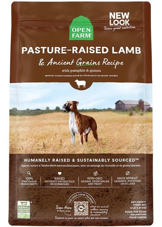 Open Farm Ancient Grains Pasture Lamb 11lb