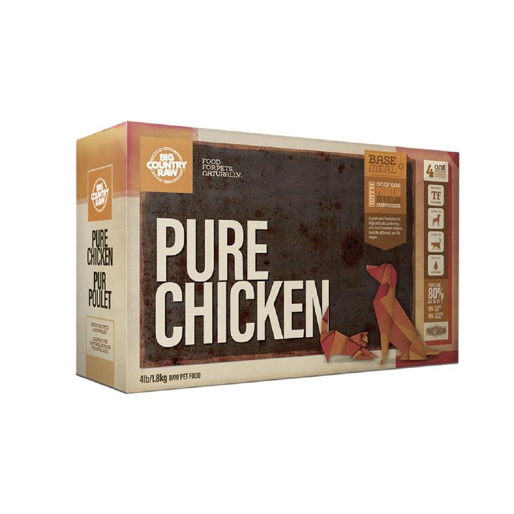 BCR Pure Chicken 4lb Carton