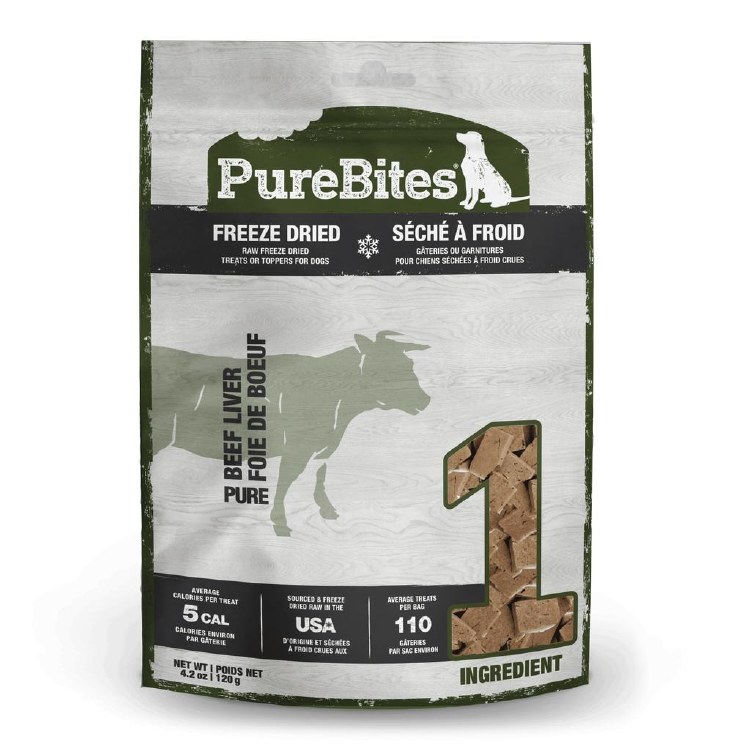 PureBites Beef Liver Freeze Dried 120g