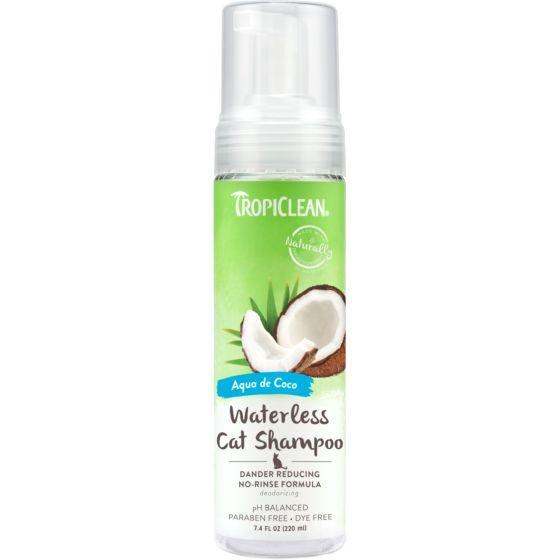 Tropiclean Cat Dander Waterless Shampoo 7.4oz