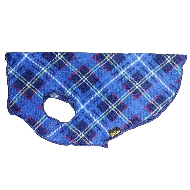 Goldpaw Stretch Fleece Blue Plaid 10