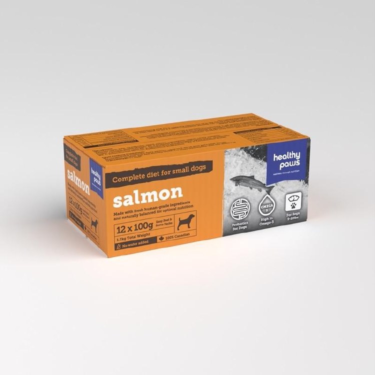 Healthy Paws Salmon 12x100g