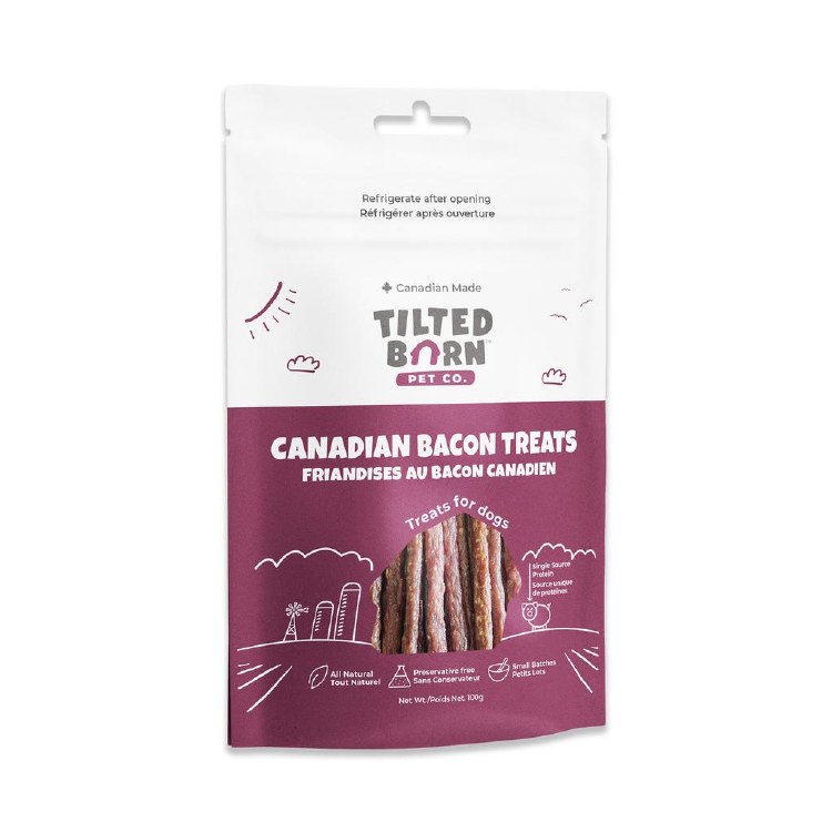 TiltedBarn Bacon Treats 100g