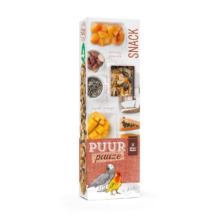 Puur Parrot Papaya Sticks 2pk