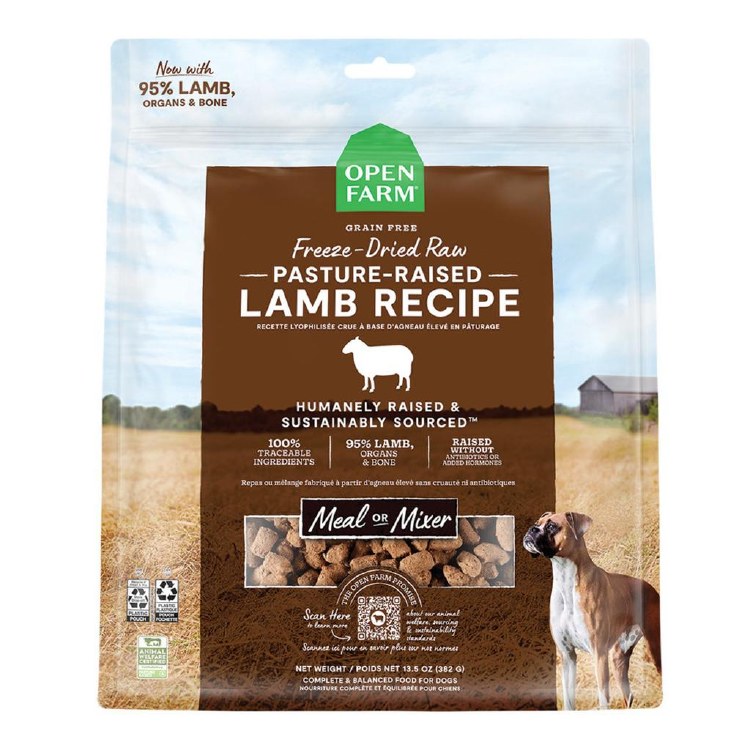 Open Farm Freeze Dried Pasture Lamb Morsels 22oz