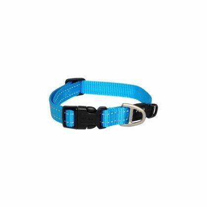 Rogz Collar 1x 18-28in Turq