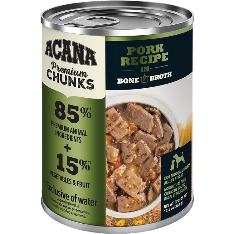 Acana Pork Chunks Recipe 12.8oz