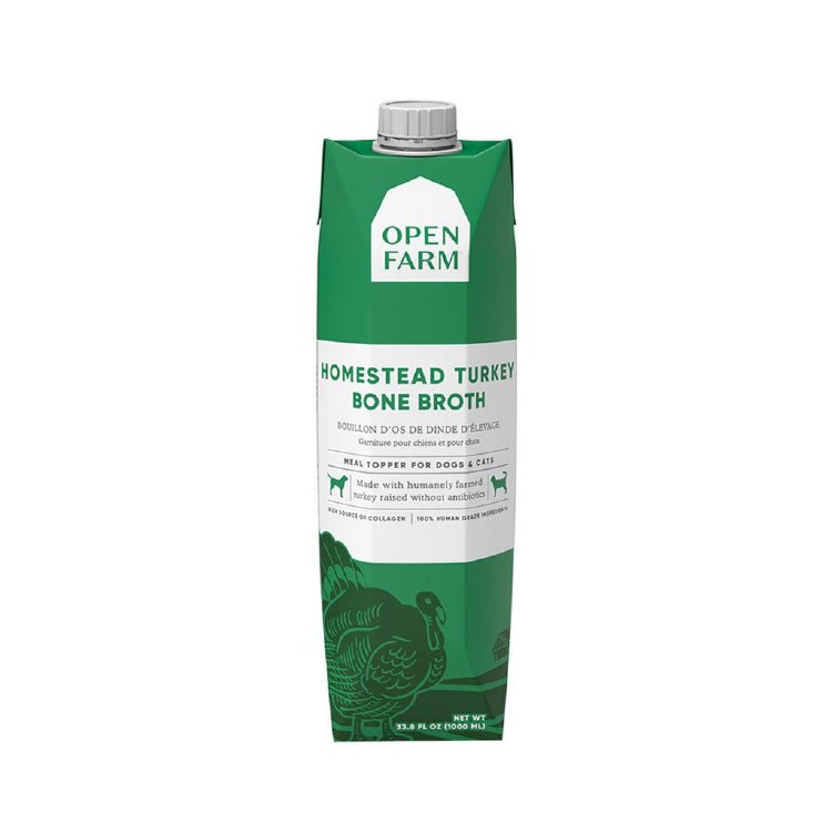 Open Farm Bone Broth Turkey 32oz
