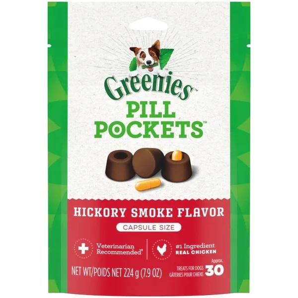 Pill Pockets Hickory Lg 7.8oz