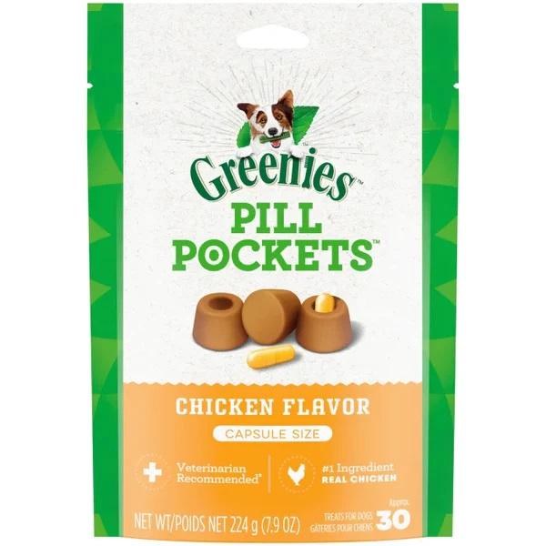 Pill Pockets Chicken Lg 7.8oz