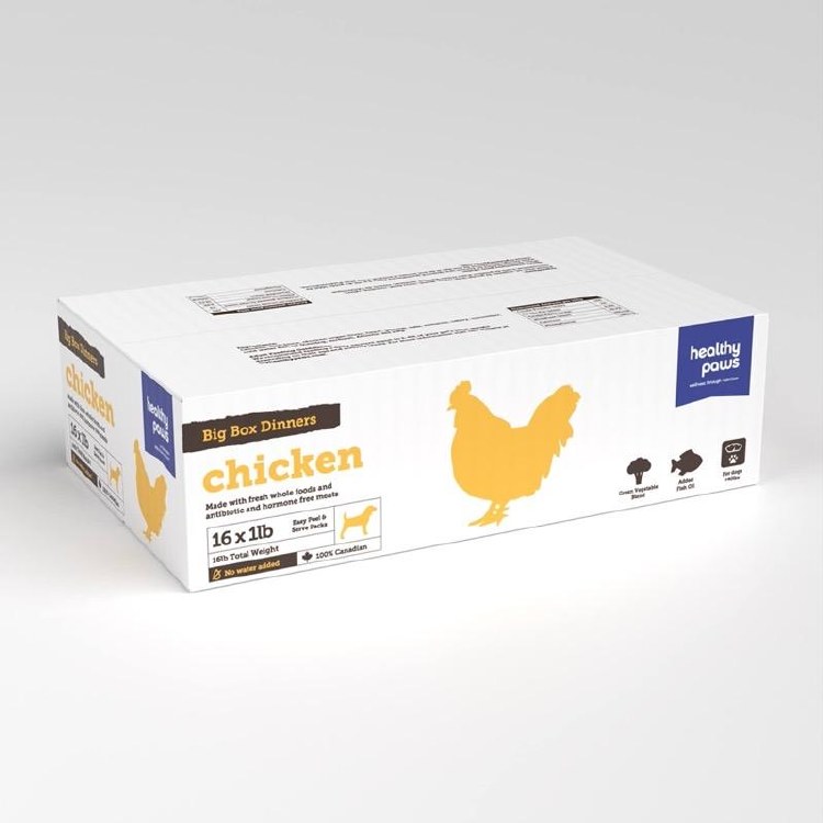 Healthy Paws Big Box Chicken 16lb
