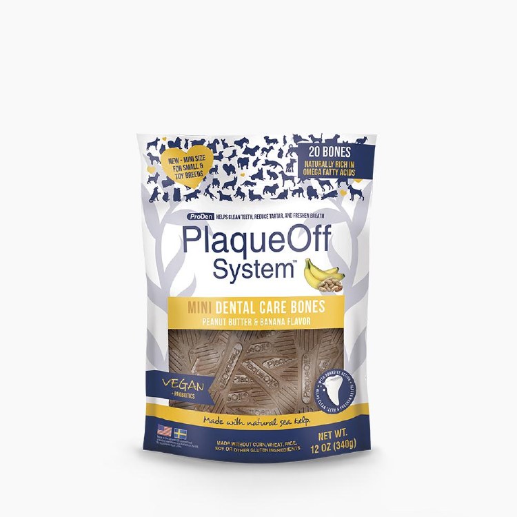 PlaqueOff Bones Mini PB & Banana