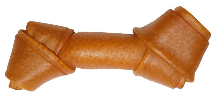 Porkhide Knotted Bone Sm