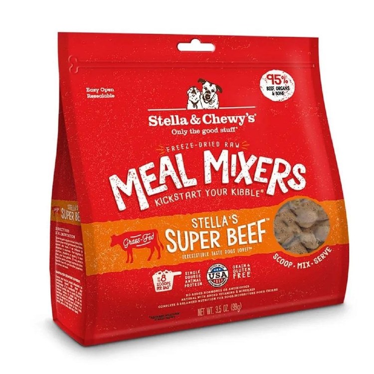 S&C Freeze Dried Beef Meal Mixers 18oz