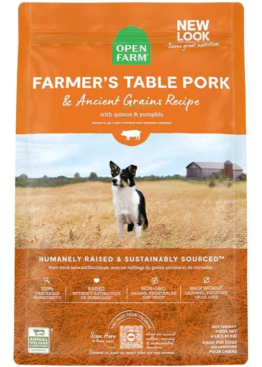 Open Farm Ancient Grains Farmers Pork 22lb