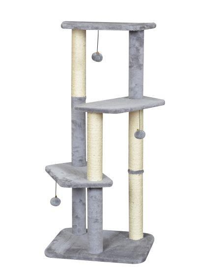 Scratcher 3-Level Sisal Grey