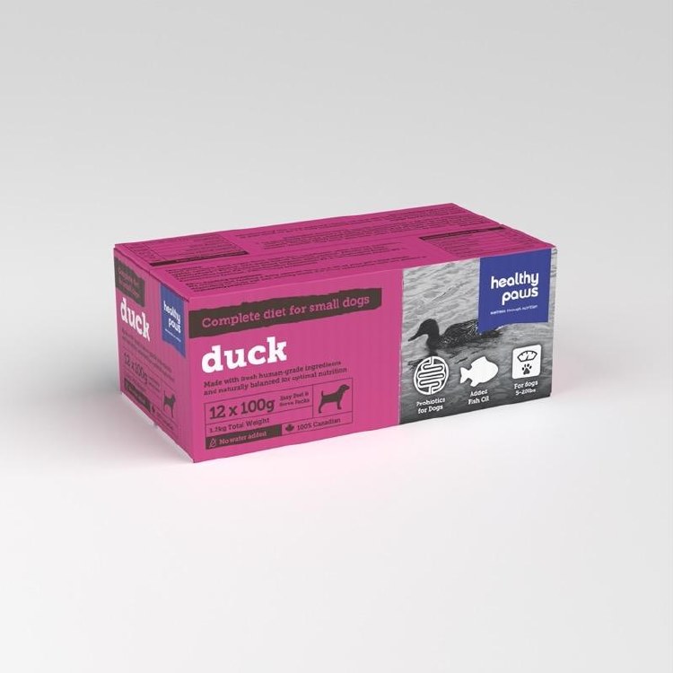 Healthy Paws Duck 12x100g