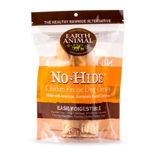 Earth Animal NoHide Chicken Medium 2pk